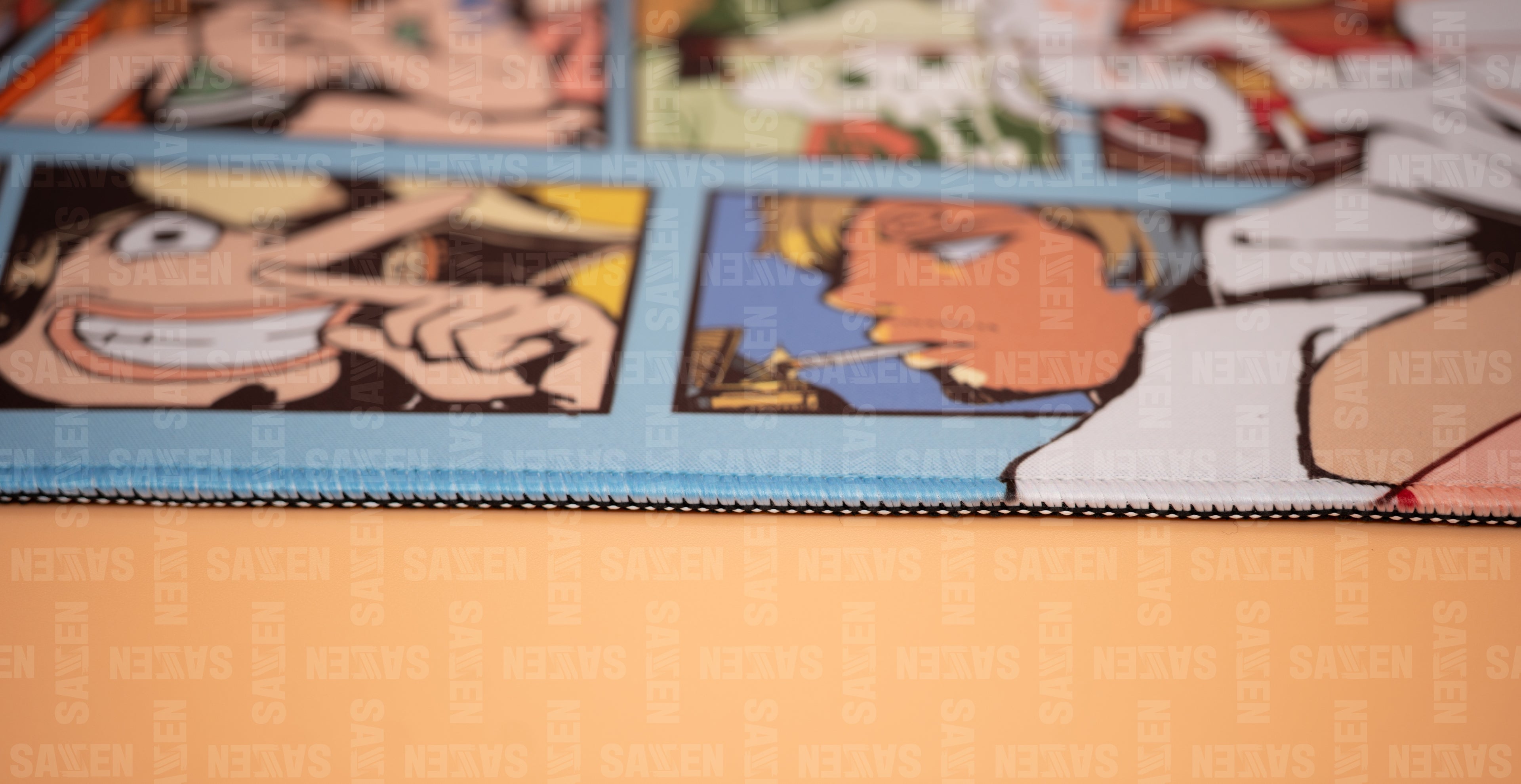 Straw Hats Color Playmat - Premium Stitched Edge