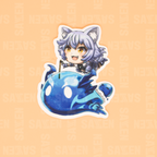 Silvie & Storm Slime Sticker