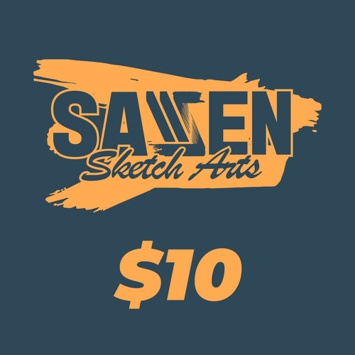 Sazen Sketch Arts gift card